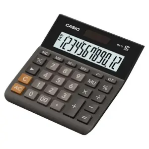 Casio Calculadora de Oficina Sobremesa 12 Dígitos Negra MH-12B