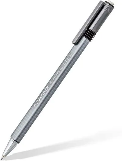 Staedtler Triplus Micro 774 Portaminas 0.7mm Punta Retráctil Diseño Ergonómico Gris