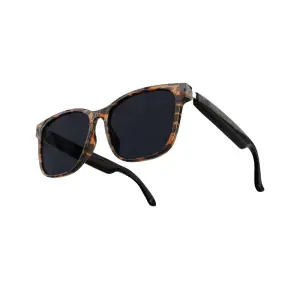 Energy Sistem Gafas Bluetooth Urban Music Tortoise, Polarizadas UV400+, Resistente al Agua