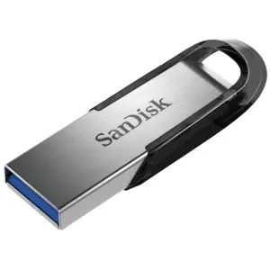 SanDisk Ultra Flair Memoria USB 3.0 32GB Sin Tapa Color Acero/Negro