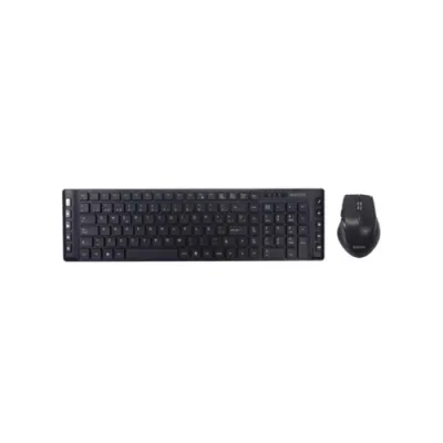Teclado y Mouse APPROX Wireless MX430 Compacto 2.4GHz USB Negro