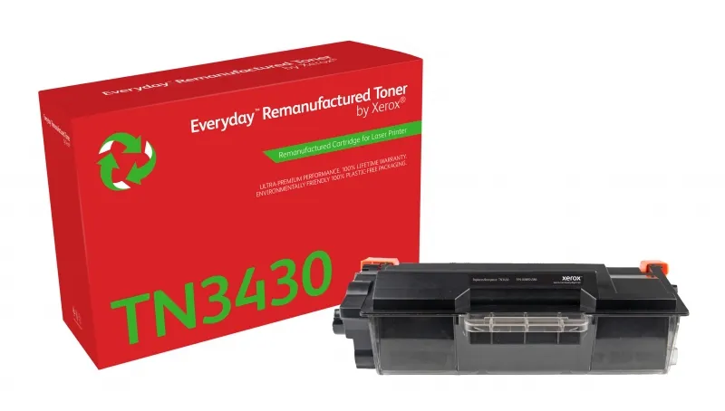 Xerox Everyday Brother Tn3430 Negro Toner Remanufacturado - 006R04586