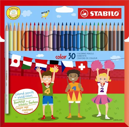 Stabilo Lápices De Colores "Color" C/Surtidos Estuche 30 Ud