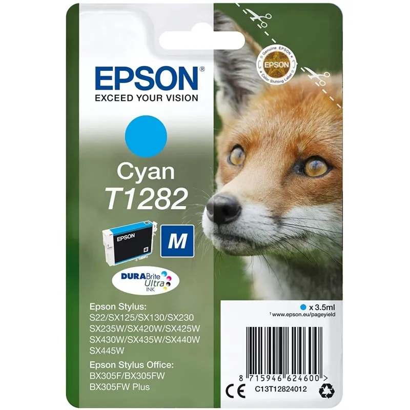 Epson T1282 Cartucho de Tinta Original Cyan