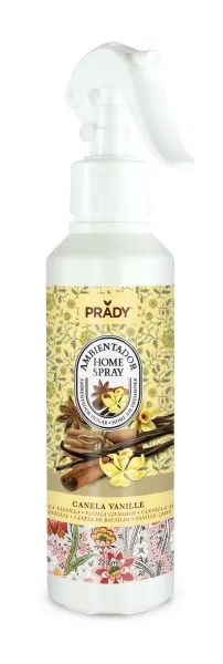 Prady Ambientador Home Spray Canela Vanille - Frasco De 220 Ml - Spray Pulverizador