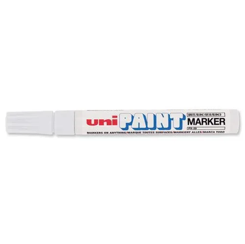 Uni-Ball Marcador Permanente Paint Marker PX-20(L) Blanco