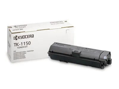 Kyocera Mita Toner Negro TK1150 para ECOSYS M2135DN/P2235DN/P2235DW/M2635DN/M2735DW
