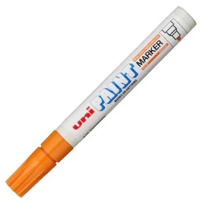 Uniball Marcador Permanente Paint Marker Px-20(L) Naranja