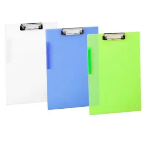 CARCHIVO CARPETA CON PINZA ALAMBRE SUPERIOR 24X35CM CANGURO PP NEGRO