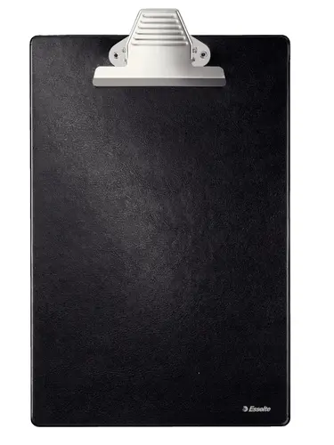 Esselte Carpeta A4 Forrada en Plástico con Pinza - Color Negro