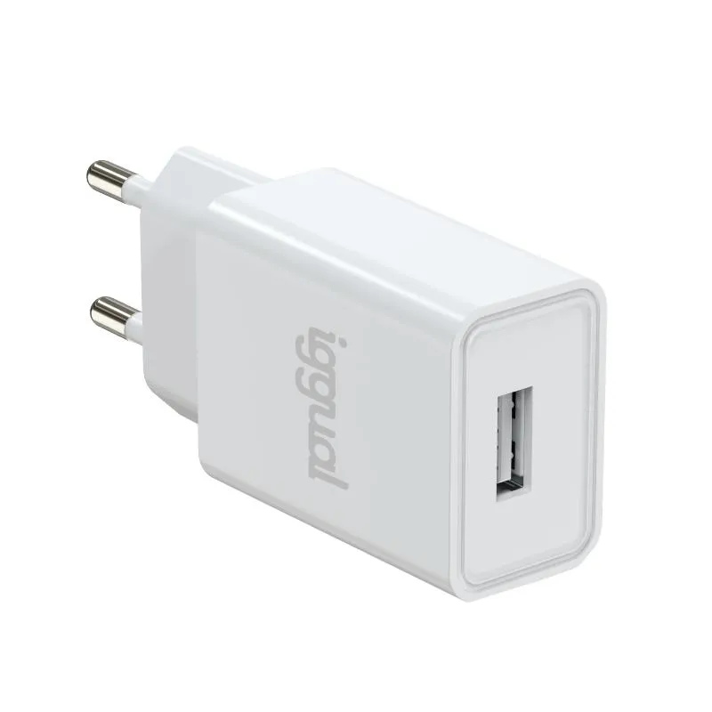 Iggual Cargador De Pared 1Xusb-A 5V/2A (10W)