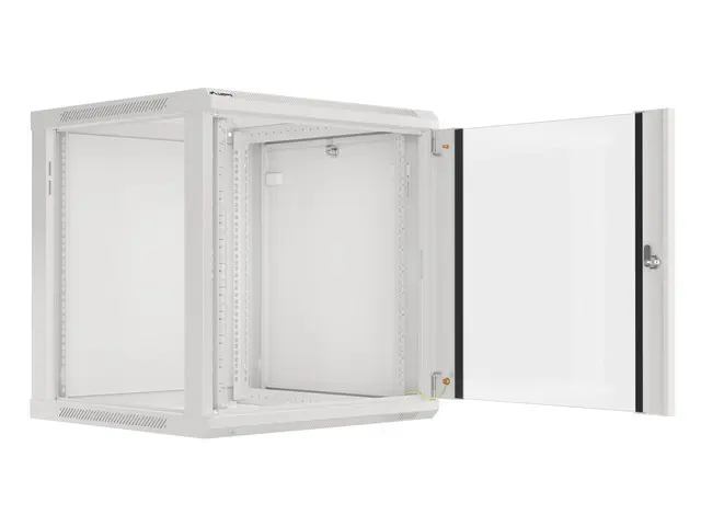 Lanberg Armario Rack 12U Bastidor de Pared Gris WF01-6612-10S