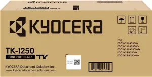 Kyocera TK1250 Cartucho de Tóner Original Negro
