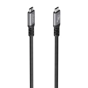 Aisens Cable USB-C Macho 5m 100W 10Gbps 8K Aluminio Negro