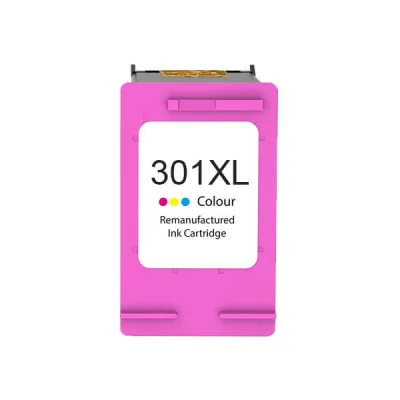 HP 301XL Color Cartucho de Tinta Remanufacturado - Reemplaza CH564EE/CH562EE