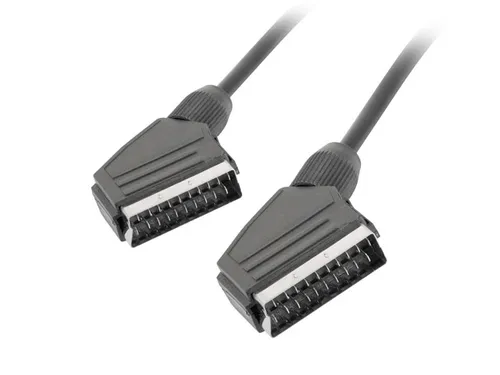 Lanberg Ca-Eueu-10Cc-0018-Bk Cable Euroconector 1,8 M Scart (21-Pin) Negro
