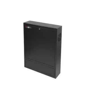 WP Rack & Cabling Armario Mural Vertical 4U con Cerradura de Seguridad - 600x150x750mm - Negro