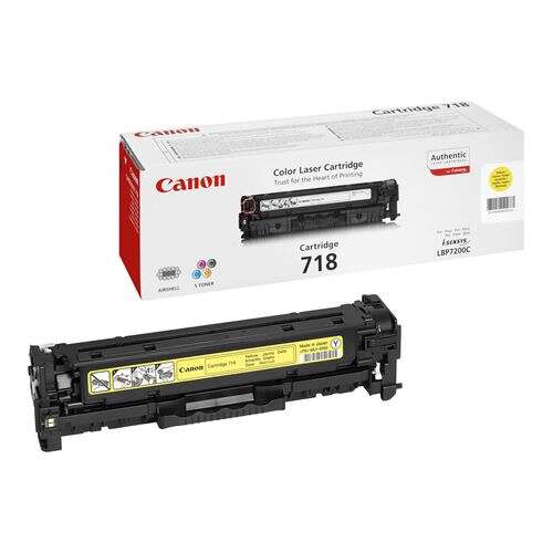 Canon 718 Amarillo Cartucho De Toner Original - 2659B002/2659B014