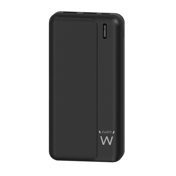 Ewent Ew1163 Powerbank 20000Mah 22.5W Pd - Usb-A, Usb-C - Color Negro