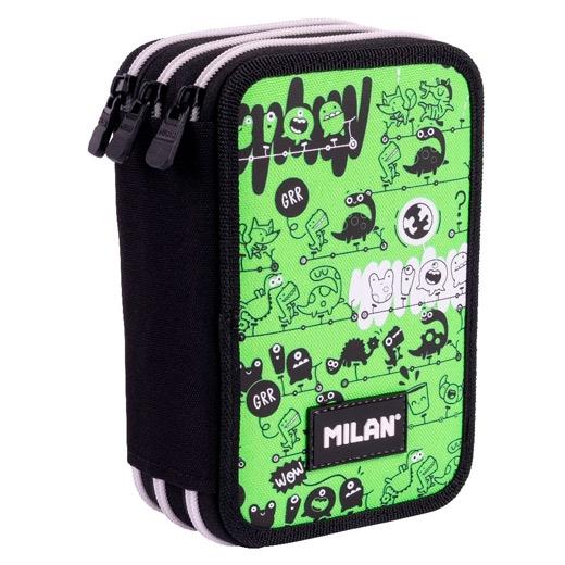 Milan Plumier 3 Pisos Con Contenido Serie Especial Tandem 2