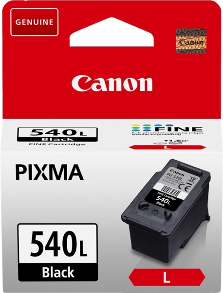 Canon Pg540L Negro Cartucho De Tinta Original - 5224B001/5224B010/5224B011/5222B004/5222B005/5222B001