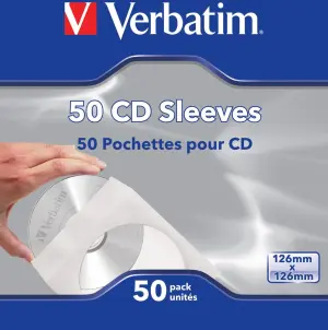 Verbatim Funda Para CD - Caja de 50 Unidades