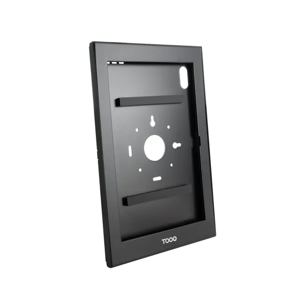 TOOQ Marco Antirrobo Tablet 14,6" VESA 75x75 Color Negro con Cerradura
