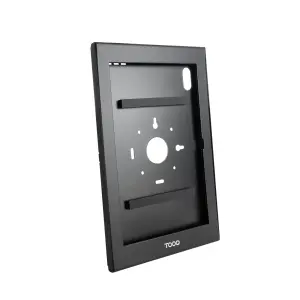 TOOQ Marco Antirrobo Tablet 14,6" VESA 75x75 Color Negro con Cerradura