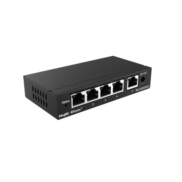 Ruijie RG-ES205GC Switch Gestionable L2 5xRJ45 Gb Gestión en la Nube