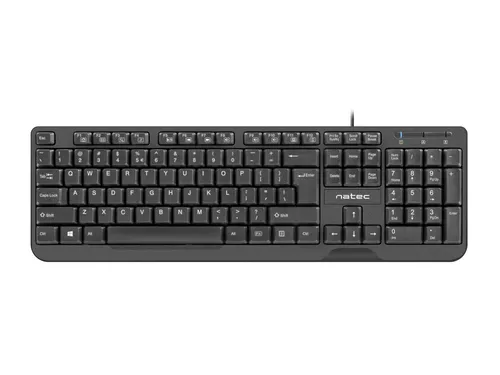 Natec Trout Teclado Oficina Usb Qwerty Español Negro
