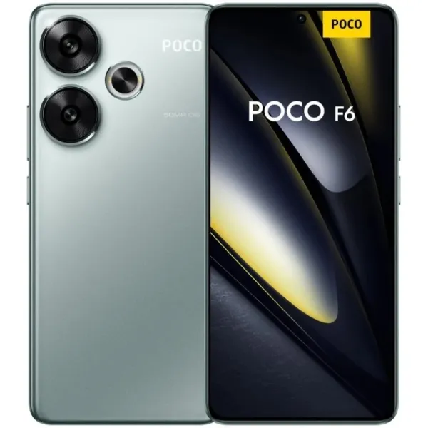 Poco F6 5G Smartphone Pantalla Amoled 6.67" - 8Gb - 256Gb - Camara Principal 50Mp - Bateria 5000Mah - Admite Carga De 90W - Color Verde