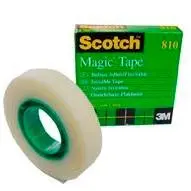 Scotch Cinta Adhesiva Invisible Magic 12mm x 33m Individual