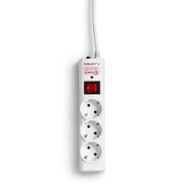Salicru Limitador De Tensión Blanco 3 Salidas AC 250V 1,5M