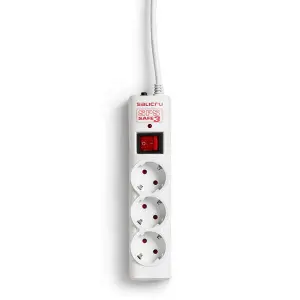 Salicru Limitador De Tensión Blanco 3 Salidas AC 250V 1,5M