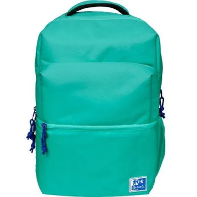 Oxford B-Ready Mochila Escolar Turquesa - Tirantes Acolchados 42x30x15cm