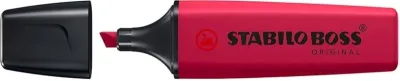 Stabilo Marcador Boss Original Naturecolors Wildflower Edition Rojo Borgoña