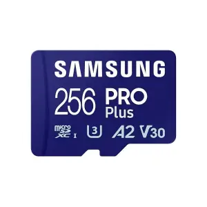 Samsung MicroSDHC PRO Plus 256GB - Tarjeta de Memoria de Alto Rendimiento
