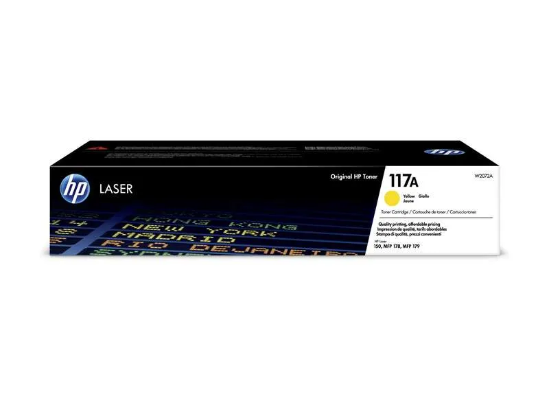 HP Tóner Amarillo 150A, 178, 179FNW - 117A
