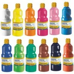 Giotto Témpera Escolar Lavable Roja Escarlata 1000 ml