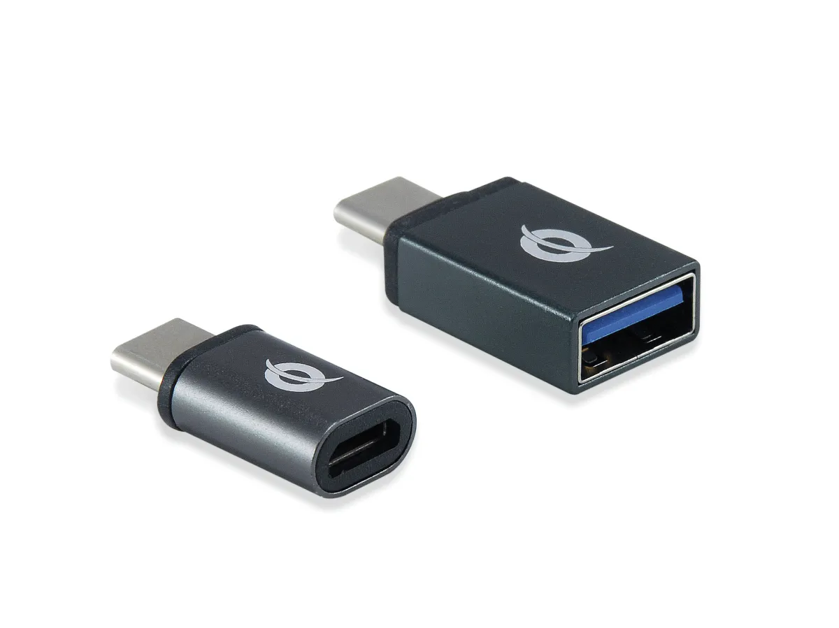 Conceptronic Kit Adaptadores Usb-C 3.1: Usb-C A Usb A Y Micro Usb